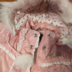 女の子130サイズ　ダウンコートの画像