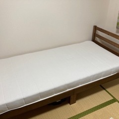 シングルベッド　マット込み　ニトリ製