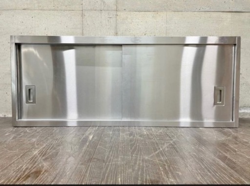 2 両開き戸棚 業務用 厨房用品 厨房設備 吊り棚 戸棚 吊戸棚 ステンレス棚 店舗用 収納棚 整理棚 食器棚 調理器具収納