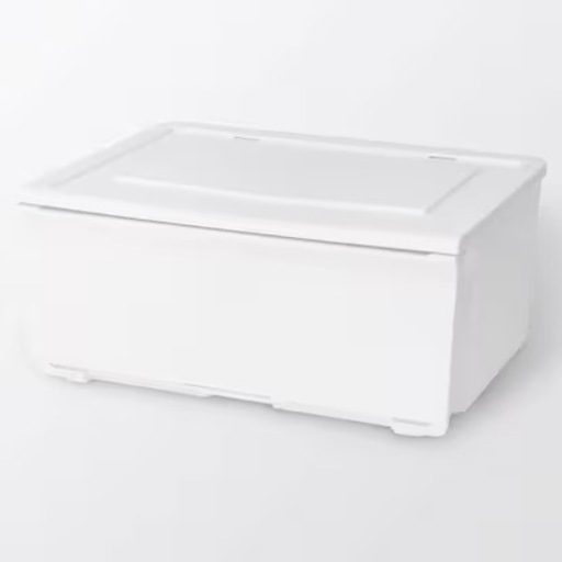 ニトリ　収納ケース4個 Nフラッテ(ホワイト)