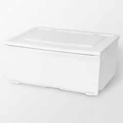 ニトリ　収納ケース4個 Nフラッテ(ホワイト) 