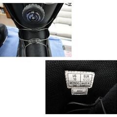 美品 CSB スノーボードブーツ 28㎝ ブラック×ホワイト ダイヤルタイプ 西岡店 の画像