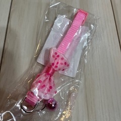 ペット首輪　ピンク　新品未開封の画像