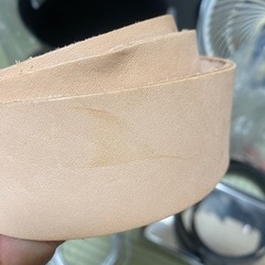 40ミリベルト用革とバックルの画像