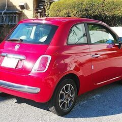 ★車検たっぷりR7/3★フィアット500★1.2/8V ラウンジ★ケンウッドHDDナビ/TV/Bカメラ★MAK社外アルミ/ETC他の画像