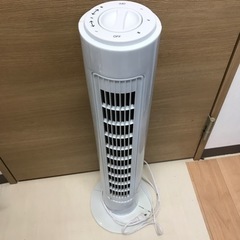 【引取】メカ式 スリムタワーファン 3段階風量調節 自動首振り 左右80度 LT-31TF-WH の画像