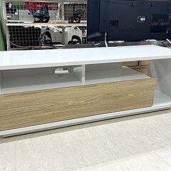 北海道 千歳市/恵庭市 近郊配送 ハヤミ工産 テレビボード TV-EL123W