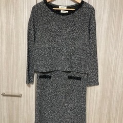 フォーマル　ワンピース　ミルクティー　授乳服