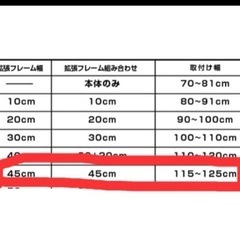 ベビー柵 付属品あり ベビーゲート115~125cmの画像