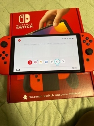 スイッチ有機ELモデルマリオレッド