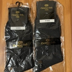紳士毛混ソックス未開封　メンズ靴下薄い 2足セット