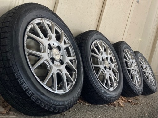 【バリ山　19年製】155/65R14 VRX スタッドレス アルミ ４本