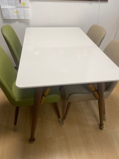 ダイニングテーブル イス4脚