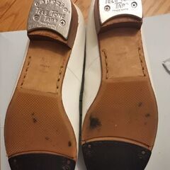 タップシューズ白23.5cm[2月中旬までで処分します]の画像