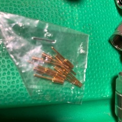 Ｆ接栓　5C用　C-15型コネクトピン付き　アンテナ部品の画像