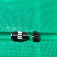 Ｆ接栓　5C用　C-15型コネクトピン付き　アンテナ部品の画像