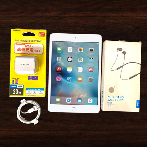 iPad mini 第4世代 Wi-Fi+Cellular 128GB SIMフリー シルバー