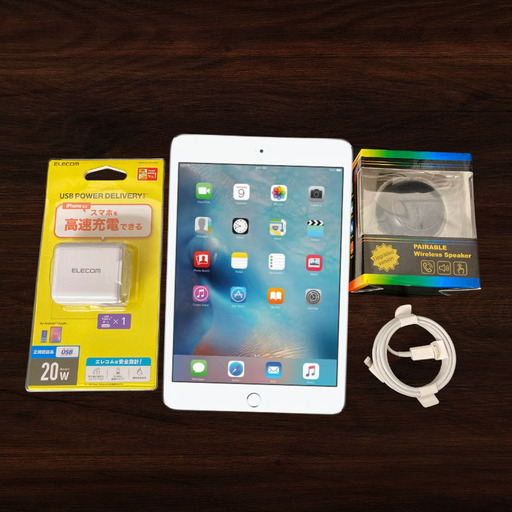 iPad mini 第4世代 Wi-Fi+Cellular 128GB SIMフリー シルバー 