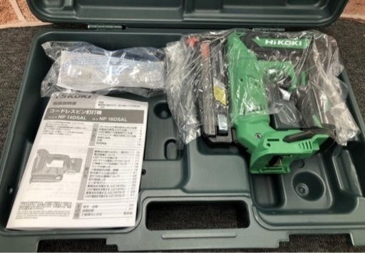 HiKOKI 18V コードレスピン釘打機 (本体のみ・ケース付) 