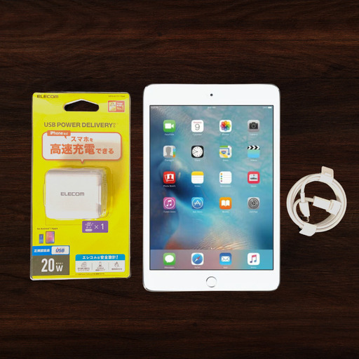 iPad mini 第4世代 Wi-Fi+Cellular 128GB SIMフリー シルバー 