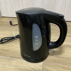 電気ケトル　DRETEC   難ありの画像