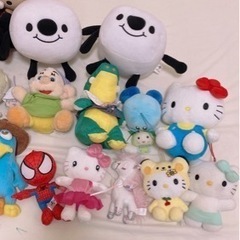 ぬいぐるみ　まとめての画像