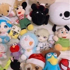 ぬいぐるみ　まとめての画像