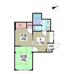 （（２Ｋ））💖本庄市💖本庄駅徒歩９分💖敷金礼金０円💖フリーレント...