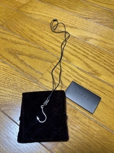 廃盤　GUCCI 釣り針ネックレス　フィッシュフック