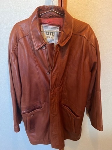 ラムスキンコート　ビンテージ