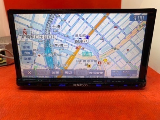 KENWOOD上級　2023地図　MDV-D503 新品パーツ＋新品バックカメラ　た9
