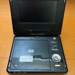 【売約済】ポータブDVDプレーヤー　中古