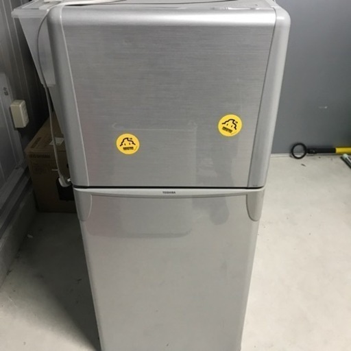 2ドア冷蔵庫　東芝　YR-12T(S)