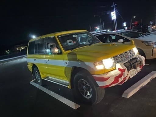 三菱パジェロ　部品取り　V45W