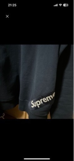 Supremeパーカーネイビー正規品S  SALE