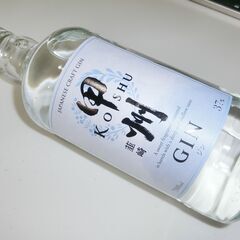 0円：ジン 甲州 韮崎 スピリッツ 未開封 お酒です。二十歳以上...
