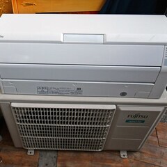 ●訳アリ特価(^^♪●富士通　お掃除　エアコン●AS-R40K　2020年製　100V　主に14畳　冷房11-17畳　中古品●相模原　横浜　神奈川●4.0ｋｗ　