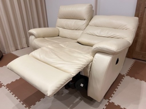 《値下げしました！》【美品】電動リクライニングソファー　2人掛けソファー