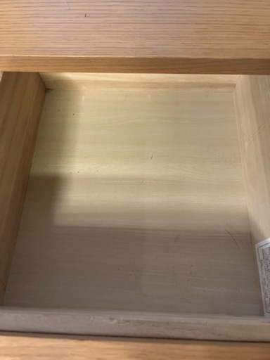 無印良品　オークキャビネット