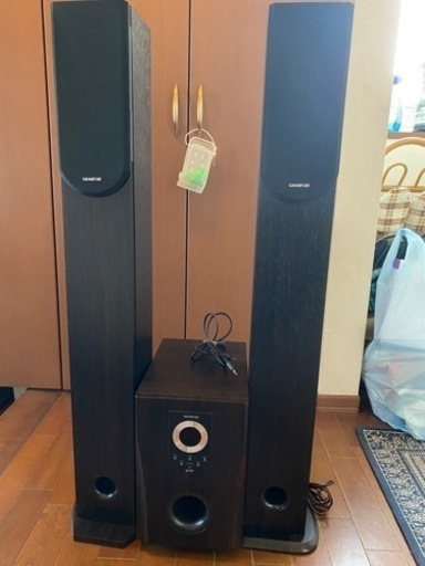 ジャンク2.1ch ホームシアターシステム GRANFORT GF-7 (ごん) 常陸多賀