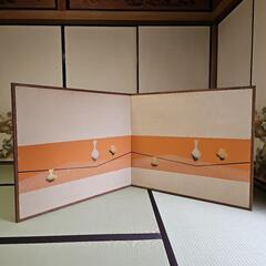 【昭和30年代/1960年代物/レア】屏風 風よけ 風除け 特大...