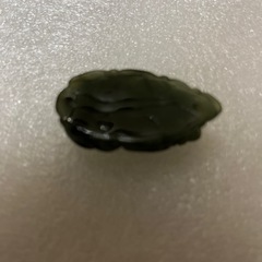 天然翡翠　貔貅（ひきゅう）　彫刻　開運　風水　【鬮石（くじいし）　kujiishi】の画像