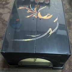 時計付き小物入れ中古