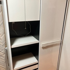 【引き取りに来てくれる方限定】美品ワードローブ　大容量の画像