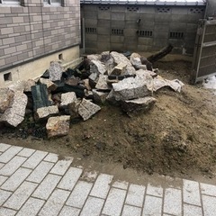 庭石、残土あげますの画像