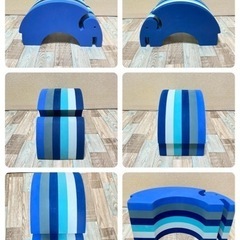 ボーネルンド bobles ボブルス ゾウ ブルーの画像