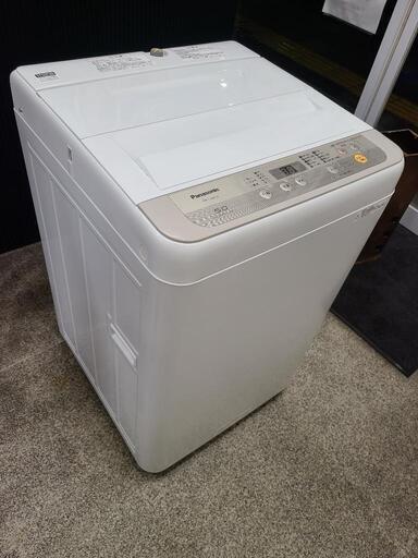 美品！ Panasonic NA-F50B12 5.0kg 全自動洗濯機 2019年製