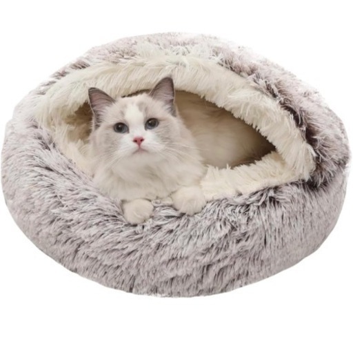 【未開封品】猫ベッド　Lサイズ　コーヒー