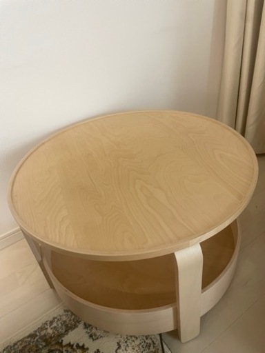 IKEA ボルゲビー ローテーブル　ベージュ