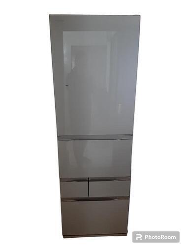 ◆【超美品❗️】TOSHIBA 東芝 VEGETA 冷凍冷蔵庫 GR-R500GW(ZC) 右開き 5ドア 間冷式 501L 真ん中野菜室 自動製氷 2019年製 ガラスドア